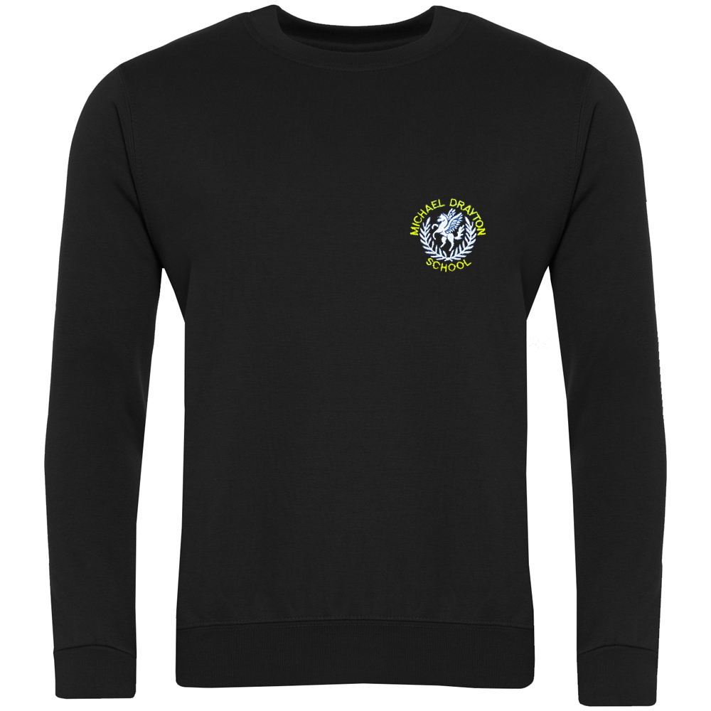 Michael Drayton Black Sweater, Michael Drayton Junior School