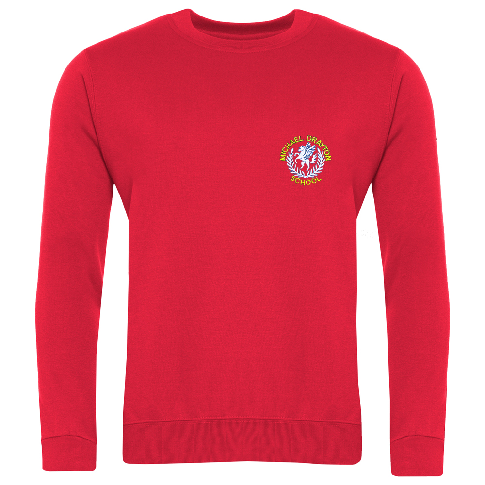 Michael Drayton Red Sweater, Michael Drayton Junior School