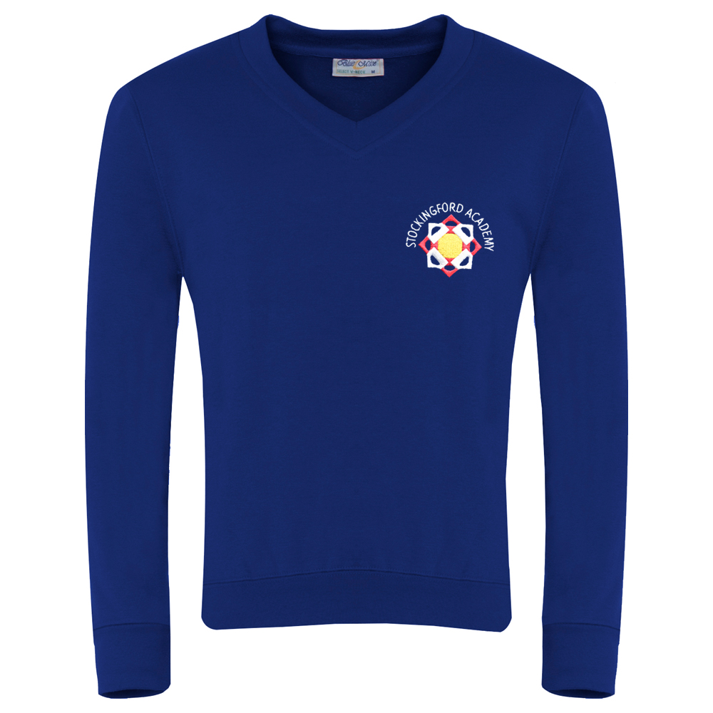 Stockingford V Neck Sweater, Stockingford Academy
