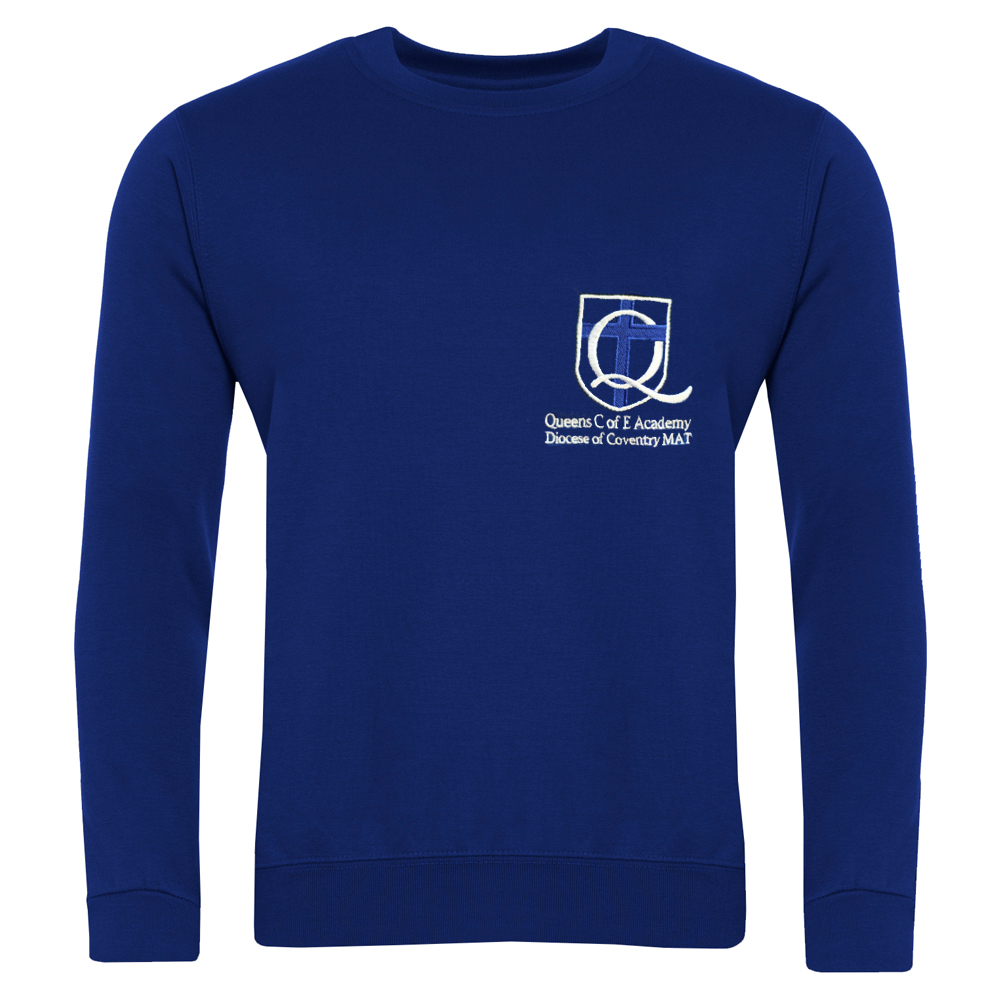 EskimoST-172_1.jpg Queens Crew Neck Sweater, Queens C of E Junior School