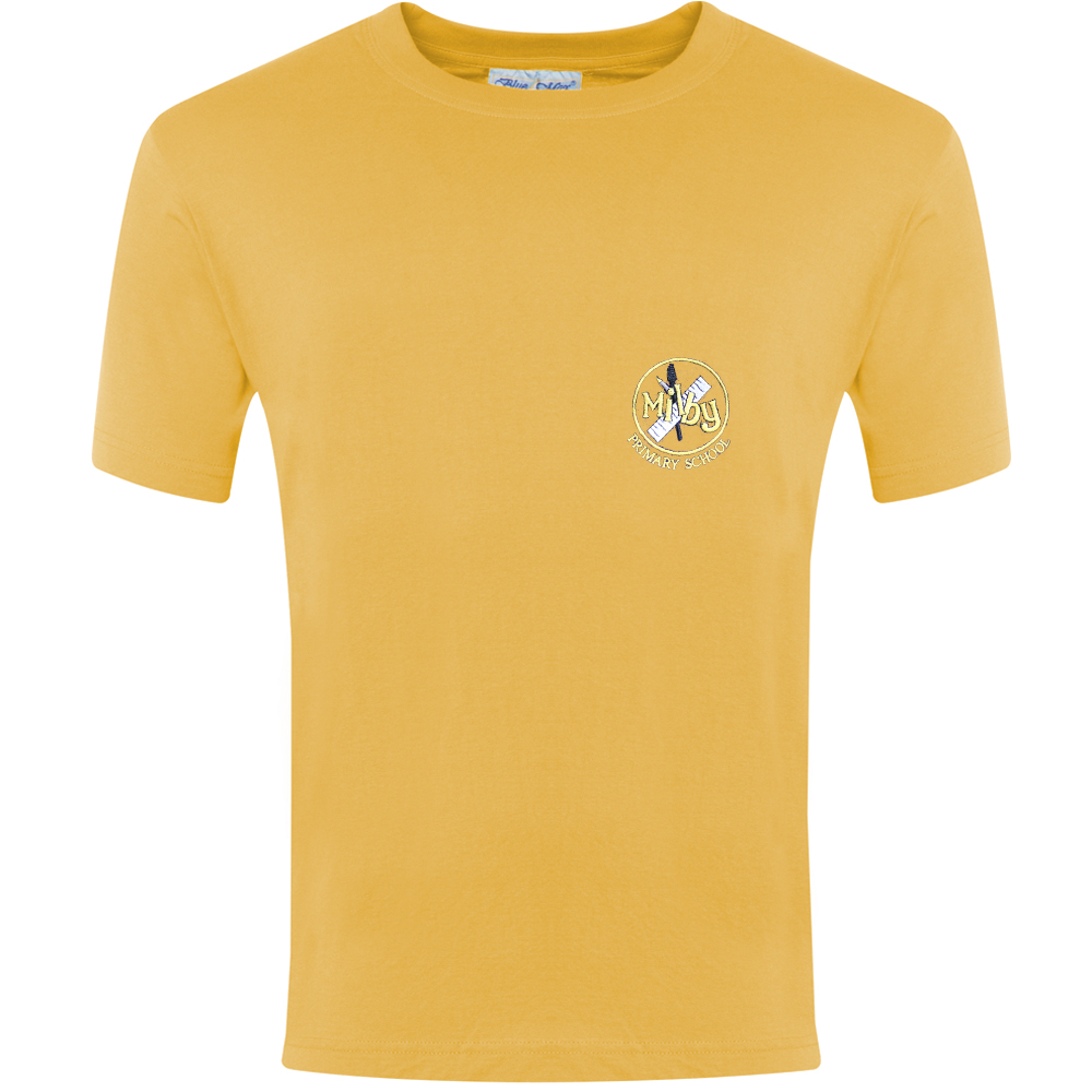 Milby Sunflower PE Tee, Milby Primary School