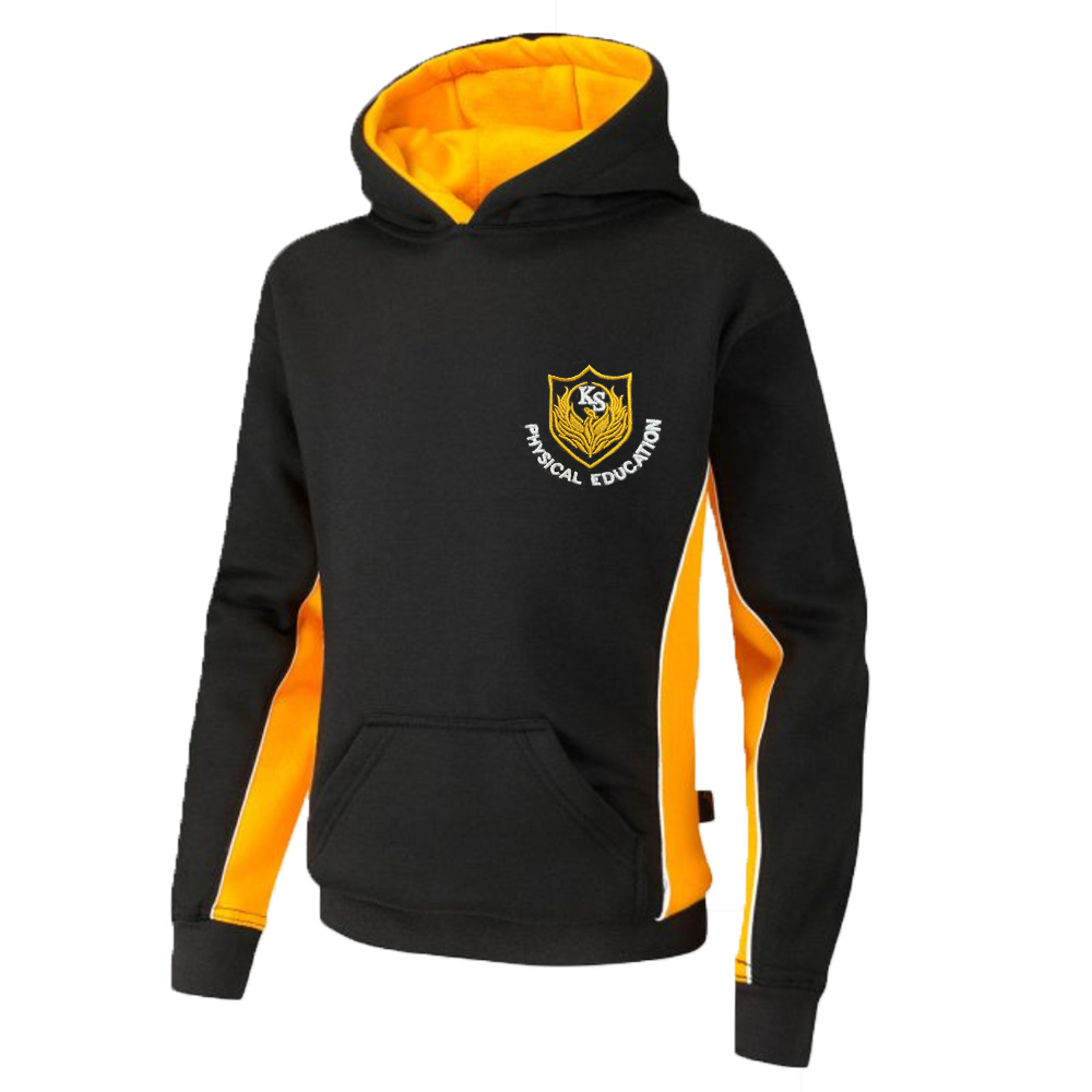 Kingsbury Girls Hooded Top, Kingsbury School