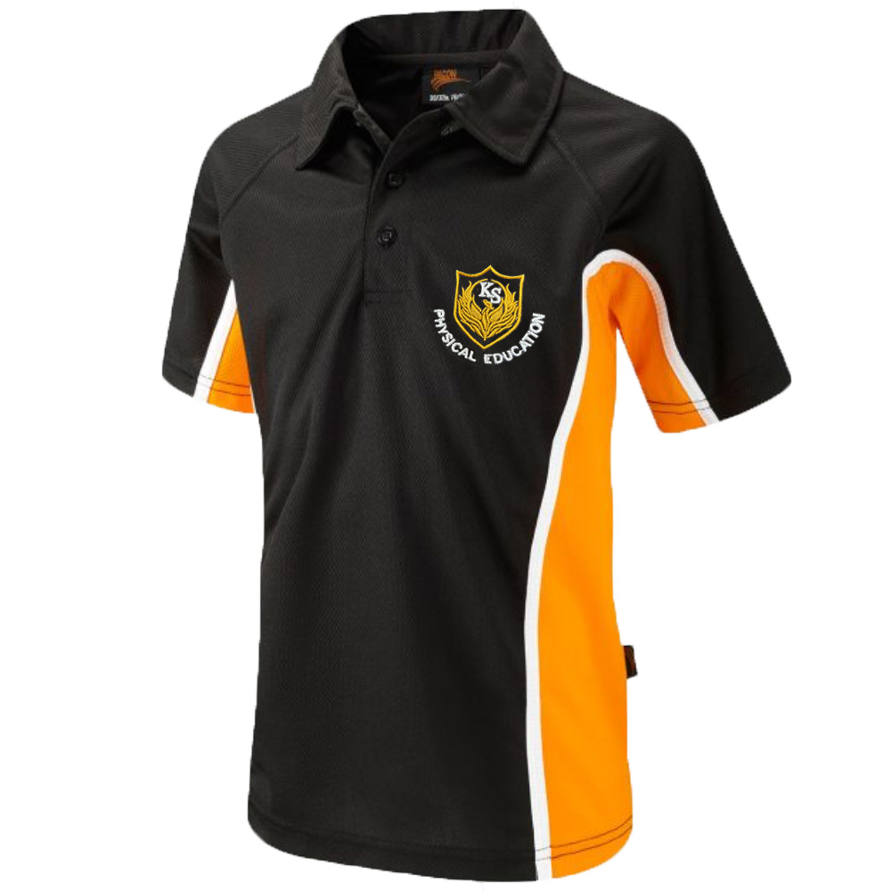 Kingsbury Unisex PE Polo, Kingsbury School