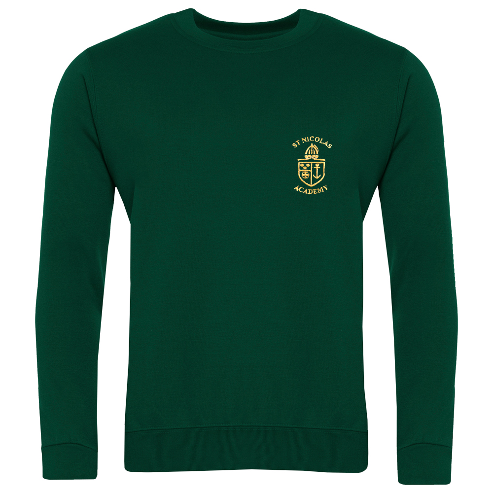 EskimoST-65_1.jpg St Nicolas Crew Neck Sweater, St Nicolas C of E Academy