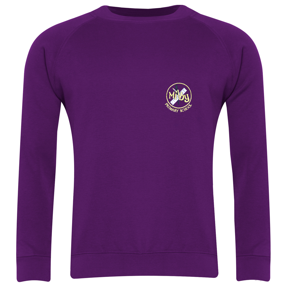 Milby Crew Neck Sweater, Milby Primary School