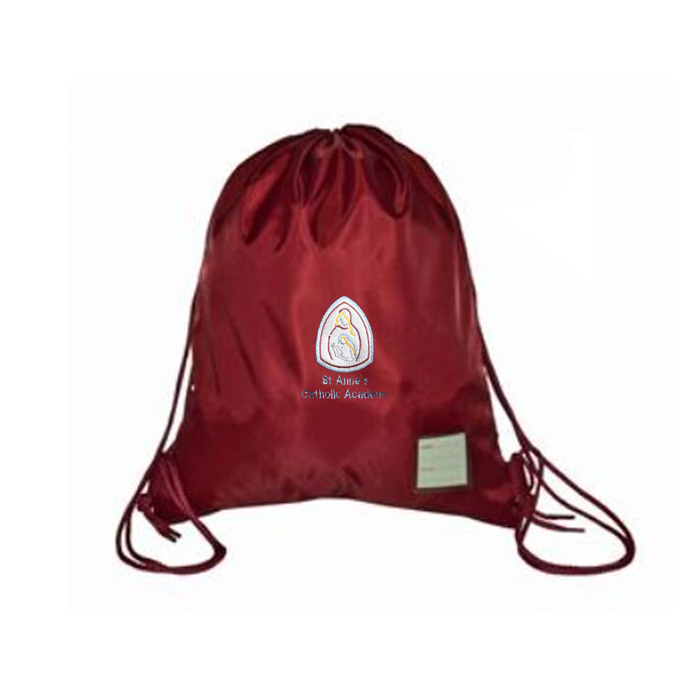 ST ANNES GYM BAG, St Anne's Catholic Primary School