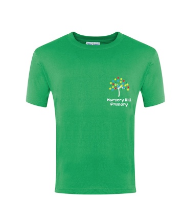 Nursery Hill Emerald PE Tee, Nursery Hill Primary School