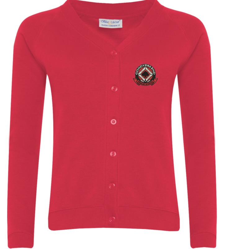 Goodyers End Cardigan with logo, Goodyers End Primary School