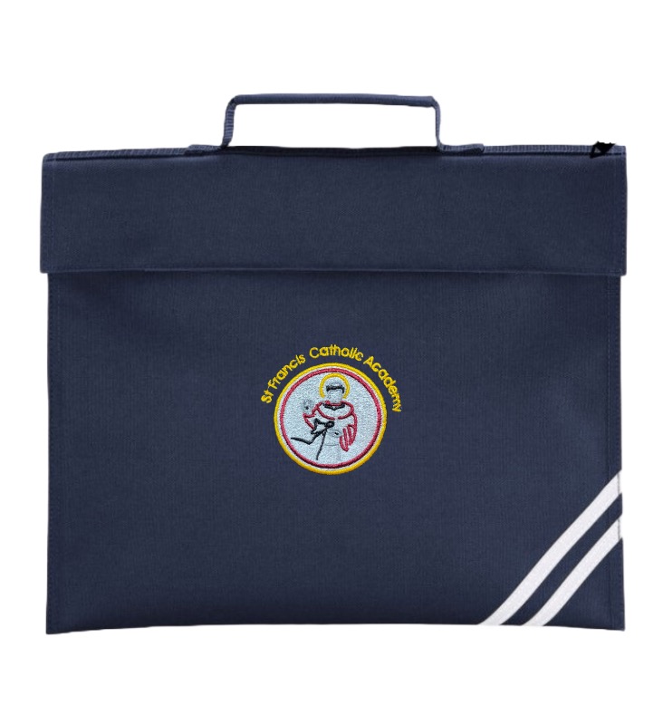 St Francis Navy Book Bag, St Francis Catholic academy