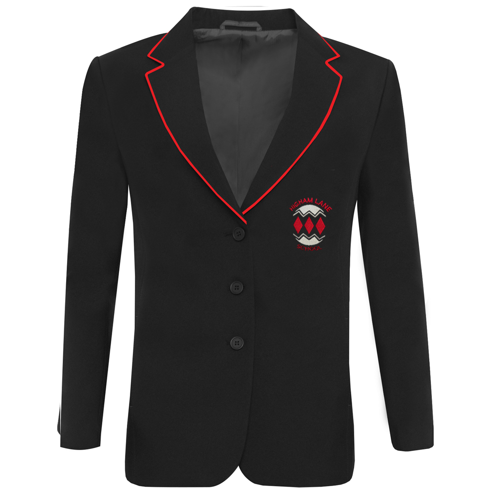 Higham Lane Girls Designer Jacket, Higham Lane School