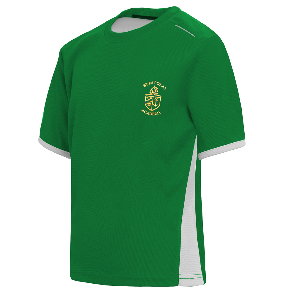 St Nicolas PE Tee, St Nicolas C of E Academy