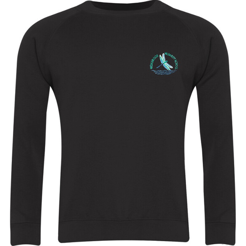Wembrook Crew NecK Sweater with logo, Wembrook Primary School