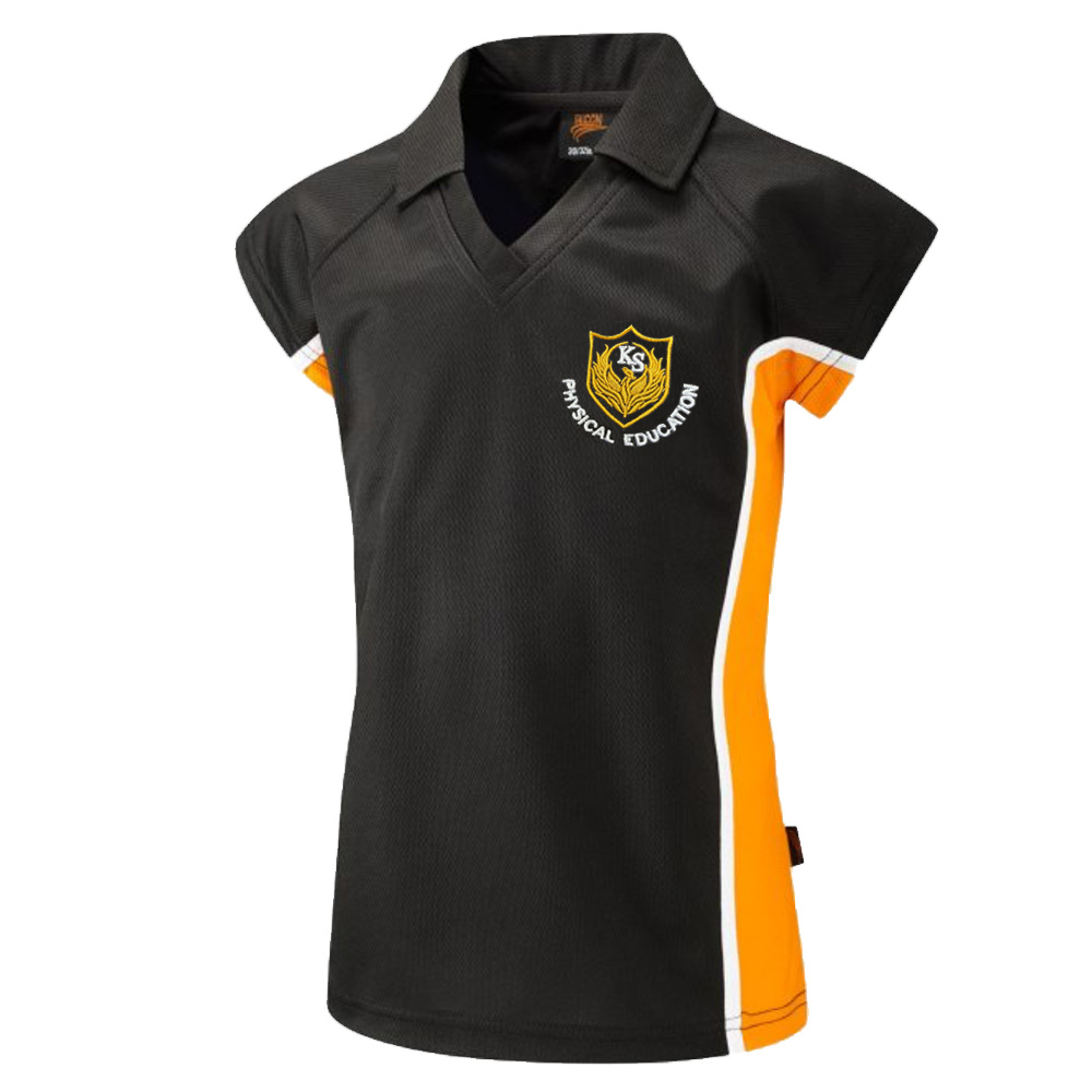 EskimoST-374_1.jpg Kingsbury Girls PE Polo, Kingsbury School