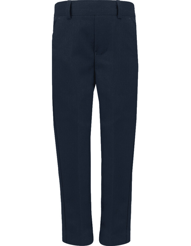 Junior boys slim fit trouser navy, The Revel C of E Primary School