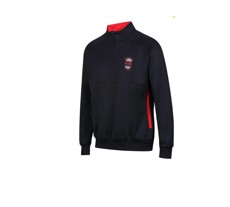 Higham Lane Yr 7 Qtr Zip Track Top, Higham Lane School