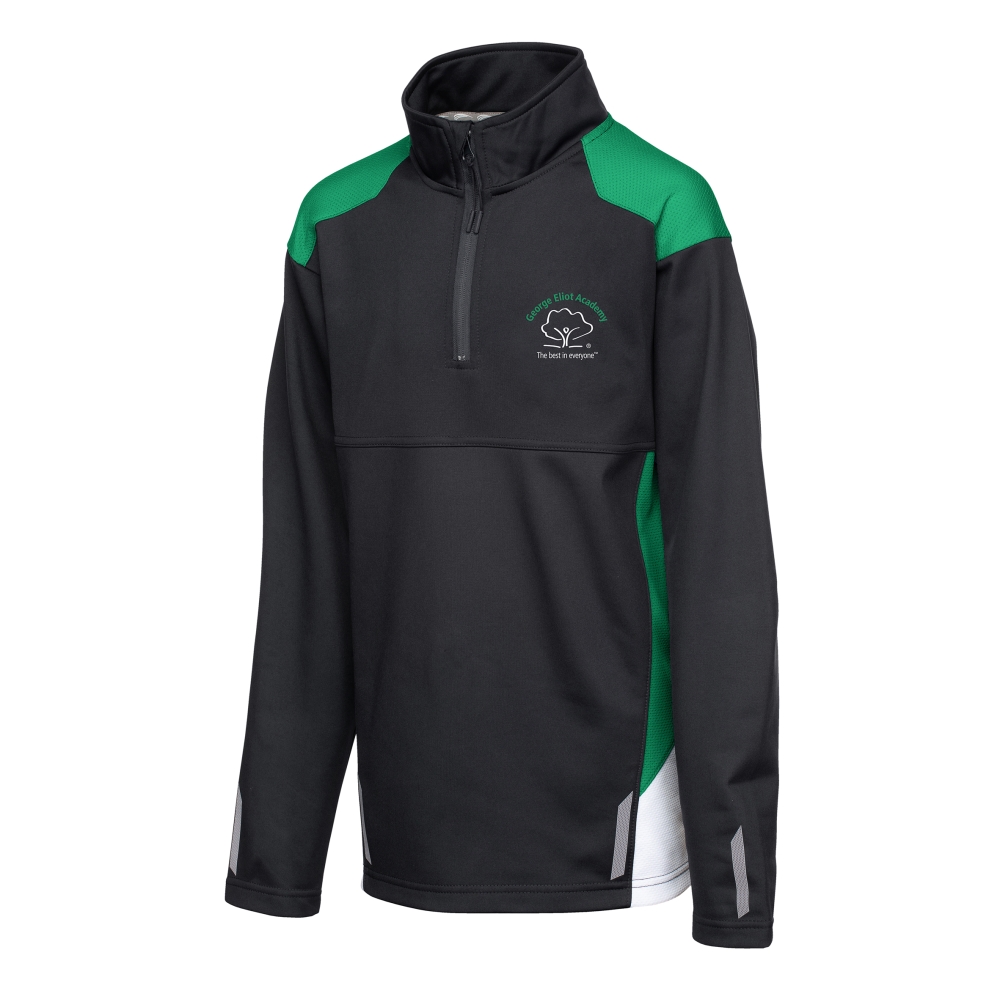 EskimoST-778_1.jpg George Eliot Qtr Zip PE Top, The George Eliot School