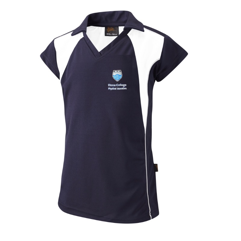 Etone Girls fitted PE Polo YR 7, Etone College Secondary School