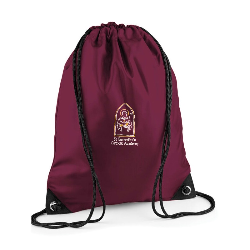 St Benedict Gym Bag, St Benedicts Primary Catholic Academy